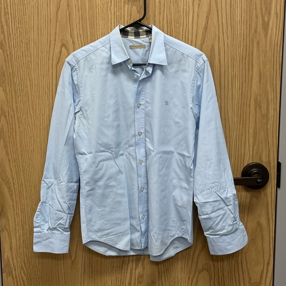 Burberry Brit Light Blue Button Down Shirt